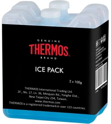 Аккумулятор холода Thermos Ice Pack 0.1л. (упак.:2шт) голубой (399120) - фото в интернет-магазине Арктика
