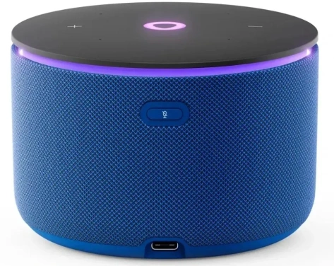 Умная колонка Яндекс Станция Мини 3 Про YNDX-00059BLU Синяя - фото в интернет-магазине Арктика