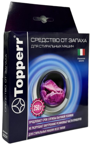 Средство от запахов в стиральных машинах Topperr 32231 - фото в интернет-магазине Арктика