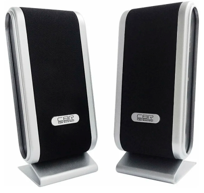 Колонки CBR CMS-299 (черно-серебристые) - фото в интернет-магазине Арктика