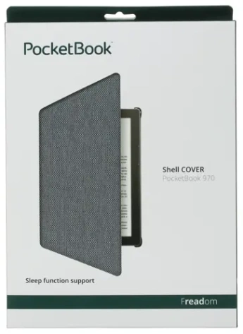 Обложка PocketBook HN-SL-PU-970-GY-RU Серая для PocketBook 970  - фото в интернет-магазине Арктика
