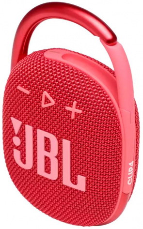 Портативная акустика JBL Clip 4 Red (JBLCLIP4RED) - фото в интернет-магазине Арктика