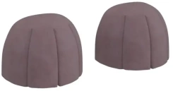 Детская "Алиса" ПМ-332.30.02 комплект пуфиков (Слива) - ВКДП - каталог товаров магазина Арктика