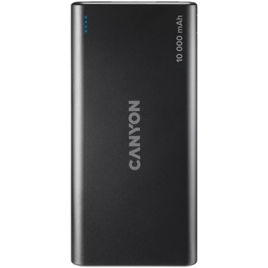 Портативный аккумулятор CANYON PB-108 (H2CNECPB1008B) (черный) 10000 мАч - фото в интернет-магазине Арктика