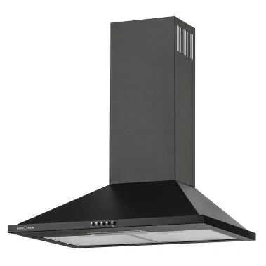 Вытяжка Krona Bella 600 black PB - фото в интернет-магазине Арктика