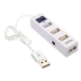 Концентратор USB 2.0 Perfeo (PF_D0801) (PF-H045) белый