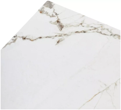 Стол обеденный CORNER 120 (GLOSS GOLDEN JADE / WHITE) - М-Сити - фото в интернет-магазине Арктика