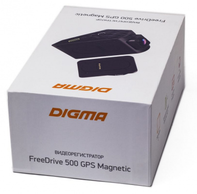 Авторегистратор Digma FreeDrive 500 GPS magnetic black - фото в интернет-магазине Арктика
