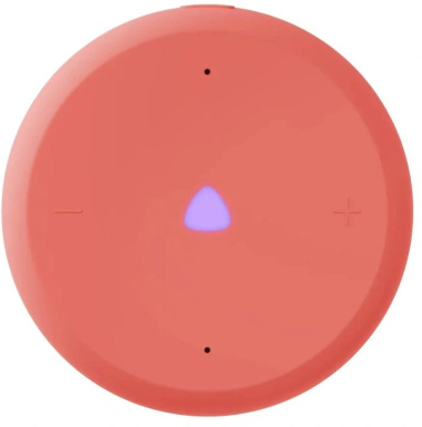 Умная колонка Яндекс Станция Лайт 2 YNDX-00028ORG Коралловая б/часов - фото в интернет-магазине Арктика