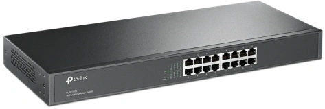 Коммутатор TP-Link TL-SF1016 16-port 10/100Mbits - фото в интернет-магазине Арктика