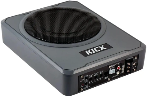 Автоcабвуфер Kicx Q200BA актив - фото в интернет-магазине Арктика