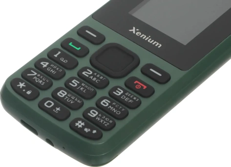 Мобильный телефон Xenium X175 Green - фото в интернет-магазине Арктика