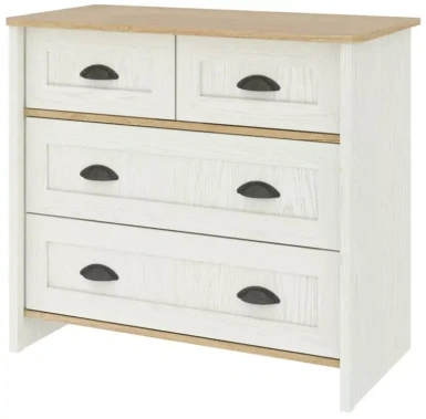 Детская "Тифани" СТЛ.305.09 комод (Дуб небраска/белый) - Столлайн - фото в интернет-магазине Арктика
