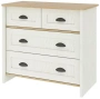 Детская "Тифани" СТЛ.305.09 комод (Дуб небраска/белый) - Столлайн