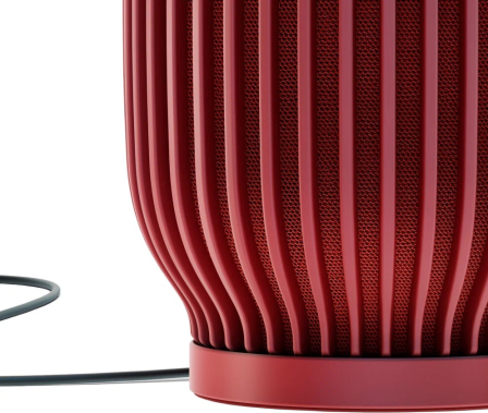 Умная колонка SberBoom Салют 40Вт (SBDV-00090T) красная - фото в интернет-магазине Арктика