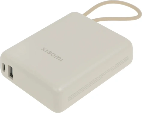 Аккумулятор внешний Xiaomi 10000 mAh 33W Power Bank  Tan GL (BHR9333GL) - фото в интернет-магазине Арктика