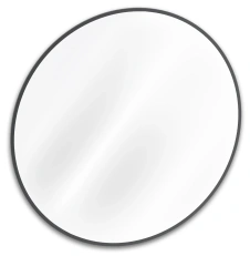 Зеркало навесное Z-15 D700 мм с черной рамкой - Мебельград - каталог товаров магазина Арктика