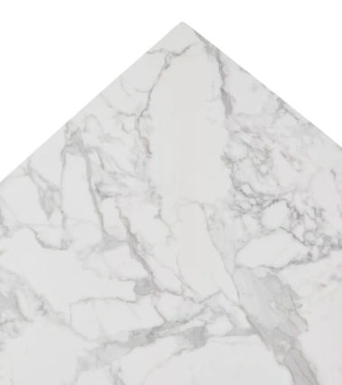 Стол обеденный ESMIR 180 (MATTE ARABESCATO/WHITE/ WALNUT) - М-Сити - фото в интернет-магазине Арктика