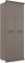 Прихожая "Кантри" (КА-203.24) шкаф для одежды (Серый камень) - Ангстрем - фото в интернет-магазине Арктика