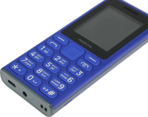 Мобильный телефон Nokia 108 (TA-1627) DS голубой - фото в интернет-магазине Арктика