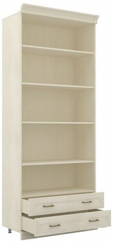 Библиотека "Кантри" (КА-204.04) шкаф для книг (Валенсия) - Ангстрем - фото в интернет-магазине Арктика
