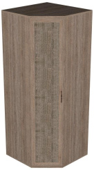 Спальня "Рандеву" SU87 шкаф угловой ДСП S/P45 (дуб оксид) - Евромебель - каталог товаров магазина Арктика