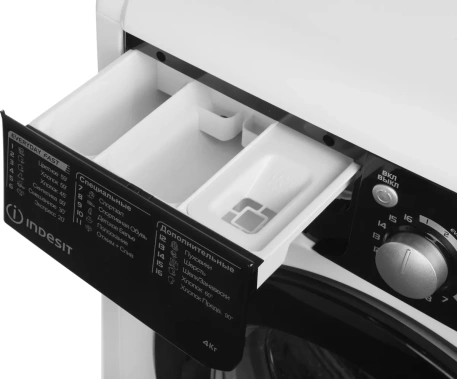 Стиральная машина Indesit EWUD 4105 BK CIS - фото в интернет-магазине Арктика