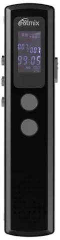 Диктофон Ritmix RR-120 4GB Black - фото в интернет-магазине Арктика