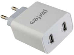 Зарядное устройство Perfeo (I4645) белая - каталог товаров магазина Арктика