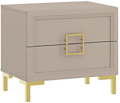 Спальня "Дольче" (ДЛ-305.03) тумба прикр (кашемир серый) - Ангстрем - каталог товаров магазина Арктика