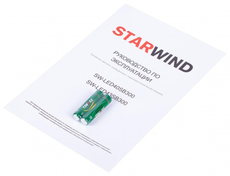 Телевизор Starwind SW-LED40SB300 Smart TV (Яндекс) - фото в интернет-магазине Арктика
