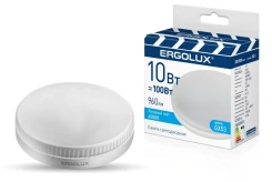 Лампа светодиодная Ergolux LED-GX53-10W-GX53-4K - каталог товаров магазина Арктика