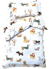 Постельное белье Этель 1,5 сп Dog party 7115437 - Сима-ленд - каталог товаров магазина Арктика