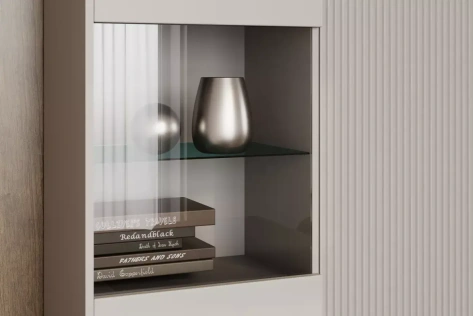 Гостиная "Свейн" (Кашемир серый) - Столлайн - фото в интернет-магазине Арктика