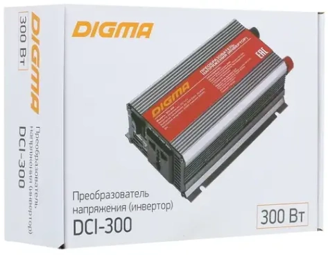 Автоинвертор Digma DCI-300 300Вт - фото в интернет-магазине Арктика