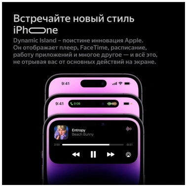 Мобильный телефон Apple iPhone 14 Pro Max 128Gb Silver (серебро) - фото в интернет-магазине Арктика