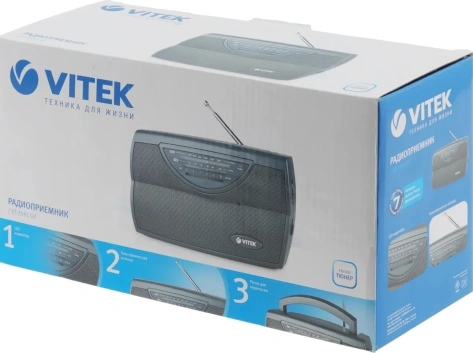 Радиоприемник Vitek VT-3591 - фото в интернет-магазине Арктика