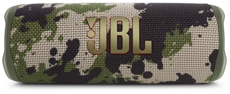 Портативная акустика JBL Flip 6 Camouflage (JBLFLIP6SQUAD) - фото в интернет-магазине Арктика