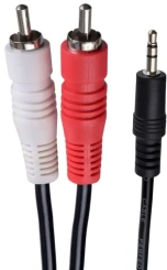 Кабель Perfeo J2002 Jack 3.5mm-2xRCA 1.5m* - каталог товаров магазина Арктика