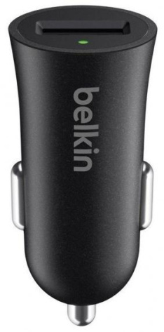 Зарядное устройство авто Belkin F7U032bt04-BLK QC 3.0 18W+Кабель USB-C 1.2m Black - фото в интернет-магазине Арктика