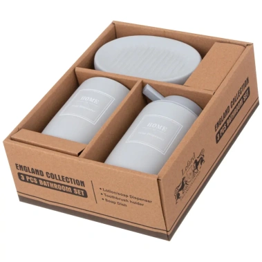 Набор для ванной 755-268 3 пр./400 мл - Арти М - фото в интернет-магазине Арктика