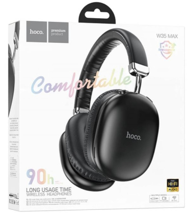 Наушники Hoco W35 Max Black (HC-12203) - фото в интернет-магазине Арктика
