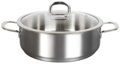 Сотейник "SAFIA" SF-STP3926G со стекл. крышкой 3,9 л - Кукмара - каталог товаров магазина Арктика