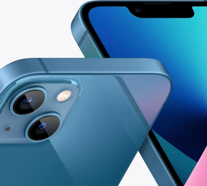 Мобильный телефон Apple iPhone 13 128Gb Blue (голубой) - фото в интернет-магазине Арктика