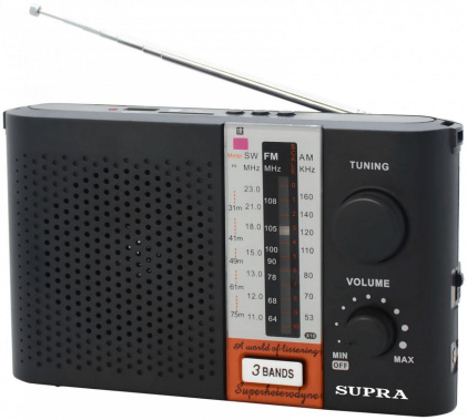 Радиоприемник Supra ST-17U - фото в интернет-магазине Арктика