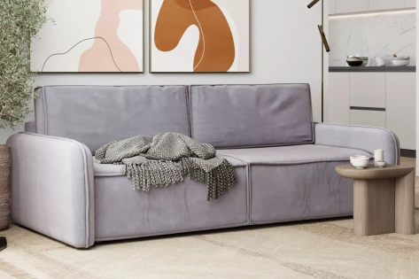 Диван "Сенатор" (03) серый - Столлайн - фото в интернет-магазине Арктика