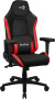 Кресло для геймеров Aerocool Crown Leatherette (черное/красное)