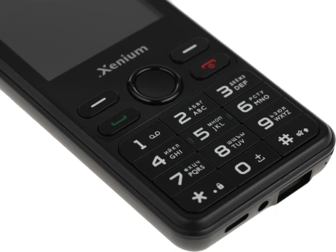 Мобильный телефон Xenium X280 Black - фото в интернет-магазине Арктика