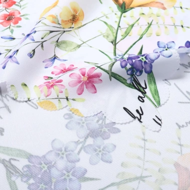 Скатерть Доляна "Make all things beautiful" 145х300 см, 100% п/э 10389121 - Сима-ленд - фото в интернет-магазине Арктика