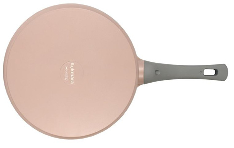 Сковорода со стекл. крышкой "Stella" сск261а (cappuccino) 26 см - Кукмара - фото в интернет-магазине Арктика